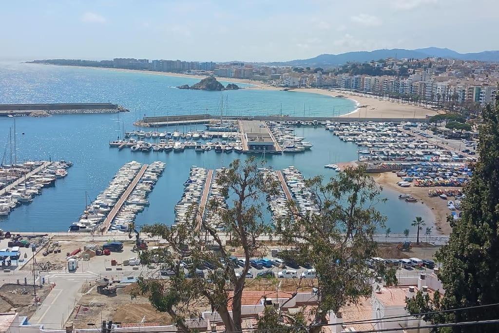 Alegre Apto Con Piscina, A 300M De La Playa. Blanes Eksteriør billede